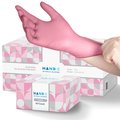 Hand-E Nitrile Disposable Gloves, 3 mil Palm Thickness, Nitrile, Powder-Free, XL, 20 PK HND-82767